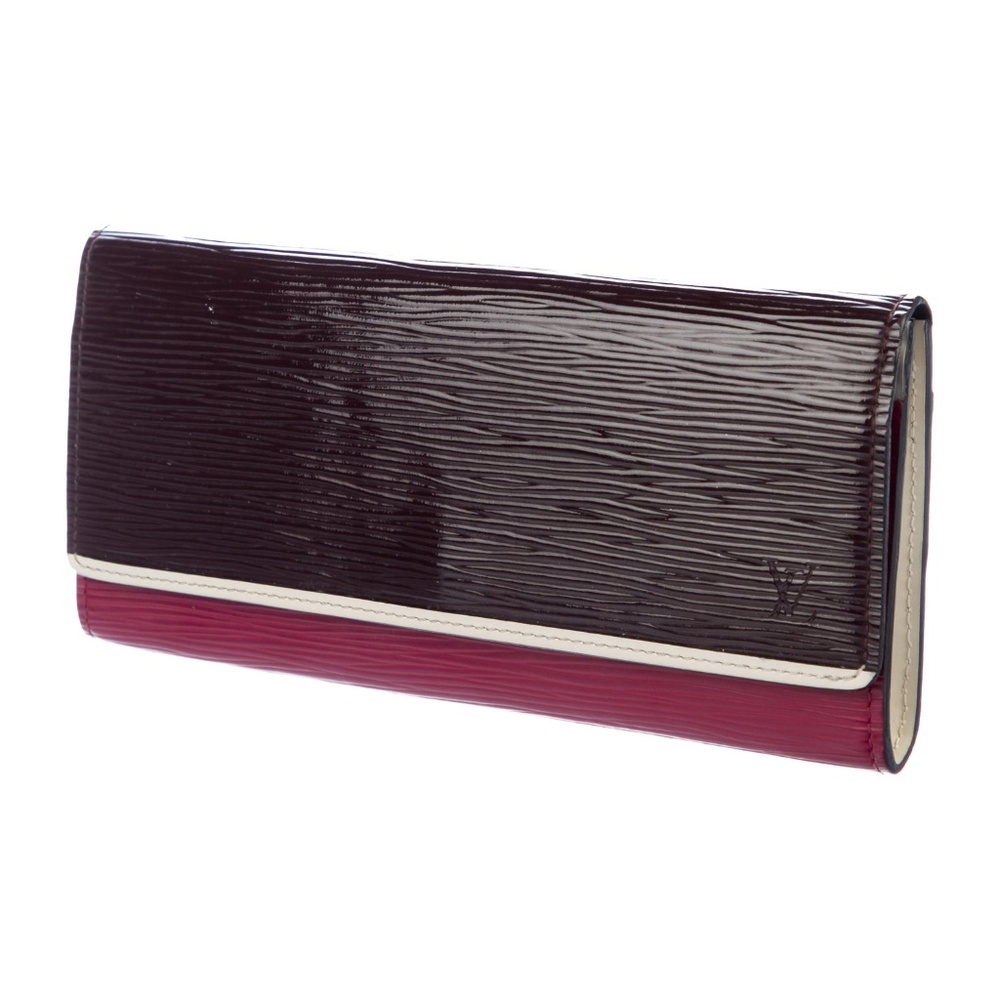 🌷LOUIS VUITTON Epi Tri-Color Flore Wallet🌷great Mother’s Day 🎁